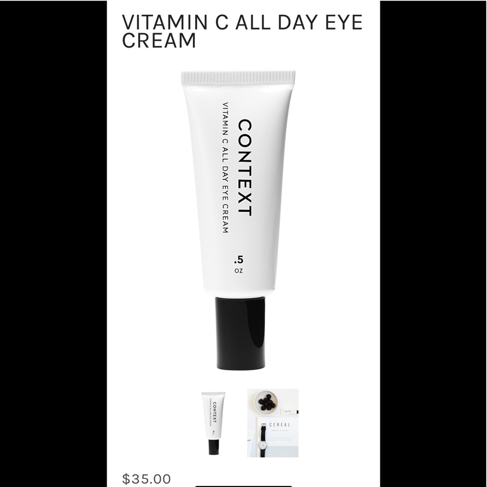 Context Vitamin C All Day Eye Cream! Brand New!